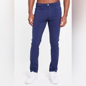 Red Vanley Kent Pull-On Trouser